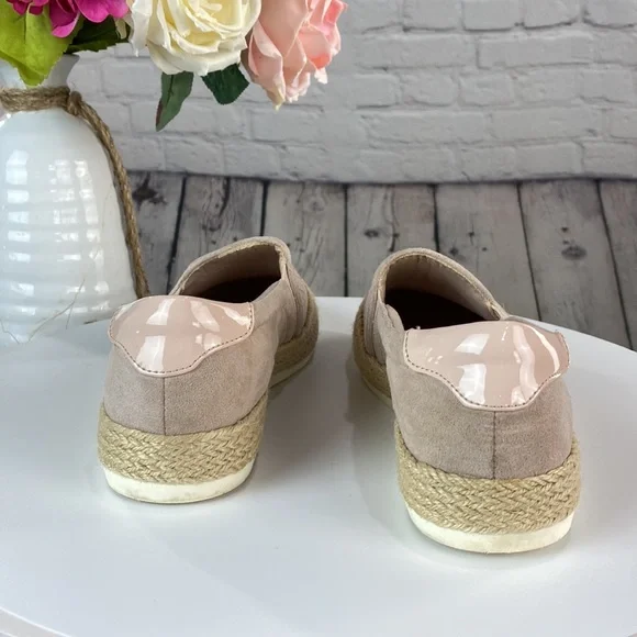 DR SCHOLLS BE FREE ENERGY TECHNOLOGY Lt Pink Slip On Espadrille Flats - Picture 5 of 17